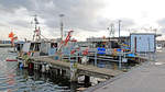  Feierabend  im Fischereihafen von Lübeck-Travemünde.