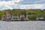 Ausbildungsanlagen der Schleswig-Holsteinischen Seemannsschule in Lübeck-Travemünde bzw.