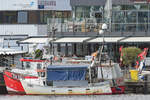 Fischereifahrzeug TRA 24 PETRA am 24.5.2021 in Lübeck-Travemünde