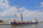 KERTU (IMO 9344368) am 03.07.2022 beim Nordlandkai Lübeck