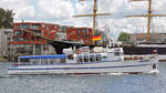 Fahrgastschiff SEELÖWE am 09.07.2022 in Lübeck-Travemünde