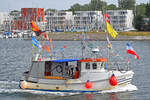 TRA 006 SANTOS am 29.07.2022 in Lübeck-Travemünde (Travemünder Woche)