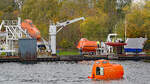 ARCTURUS bei der Schleswig-Holsteinischen Seemannsschule in Lübeck-Travemünde 02.11.2022