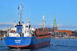 DELAMAR (IMO 209731000) am 28.02.2023 in Lübeck-Travemünde