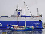 Ende März 2024 war die Segelyacht SAFIER in Travemünde zu sehen.