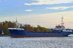 Anfang November konnte ich das Frachtschiff NORDWIND (IMO: 9013000) auf der Trave fotografieren. (Travemünde, November 2025)