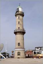 Der Leuchtturm in Warnemnde wurde in den Jahren 1897 bi 1898 gebaut. 15.06.2011