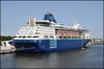 Kreuzfahrtschiff  Empress  der Pullmantur Cruises am 07.07.13 in Warnemnde.