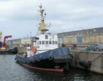 Schlepper  Moritz  am 23.04.14 in Rostock.