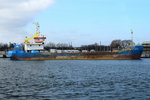 DARSS , Hopperbagger , IMO 9124550 , Baujahr 1995 , 65 x 12m , 29.03.2016 Rostock-Warnemünde