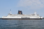 KRONPRINS FREDERIK ,Ro-Ro/Passenger Ship , IMO 7803205 , Baujahr 1981 , 152 × 23.09m ,27.08.2016 Rostock-Warnemünde