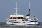 Fahrgastschiff BALTICA (IMO 5302063) am 30.08.2017 vor Rostock-Warnemünde