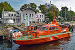 Lotsenversetzboot MECKELBORG am 30.08.2017 in Rostock-Warnemünde