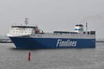 FINNPULP , Ro-Ro Cargo , IMO 9212644 , Baujahr 2002 , 187.06 x 26.50 m , Rostock-Warnemünde , 10.09.2025  