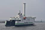 BERLIN , RoPax-Fähre , IMO 9587855 , Baujahr 2016 , 169,5 x 24,8 m , 10.09.2025 , Rostock-Warnemünde , 