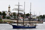SANTA BARBARA ANNA , Segelschiff , MMSI 211360780 , 46 x 8 m , 31.10.2025 , Rostock-Warnemünde , 