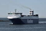 FINNMILL , Ro-Ro Cargo Schiff, IMO 9212656 , Baujahr 2002 , 187 x 27 m , 29.04.2026., Rostock-Warnem�nde