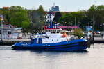 FAIPLAY-20 , Schlepper , IMO  9112739 , Baujahr 1995 , 31 x 10 m , 03.05.2026 , Rostock-Warnem�nde