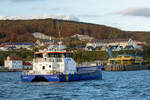 SEAZIP 5 im herbstlichen Sassnitzer Hafen. - 24.10.2021