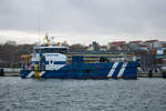 GREEN WIND (IMO 9657894) im Sassnitzer Hafen. - 07.02.2022