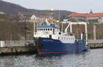 ARCTIC HUNTER | Charter PKE Grunduntersuchung Kampfmittel etc. | IMO 7719832 , Baujahr 1978 , 40.5 × 9m | Sassnitz Stadthafen | April 2022 