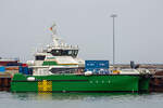 FERRA CIARA der TSG MARINE LTD am Liegeplatz im Mukraner Hafen.