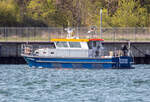  Polizeiboot STOLTERA der WSP im Sassnitzer Hafen.