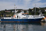 Mitte August 2023 war die EIDER (IMO: 8813544) im Hafen von Sassnitz zu sehen.