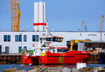 NJORD BALDER (IMO 9768629) im Hafen Sassnitz Mukran. - 19.05.2026