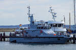 Sea Shepherd Patrouillenboot TRITON (IMO 9751597) im Sassnitzer Hafen. - 06.08.2026