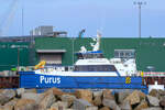 OFS PURUS HARRI (IMO 9878589) im Hafen Mukran. - 15.09.2026