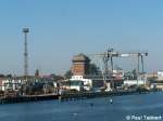 Blick in den Stralsunder Nordhafen am 13.09.06.