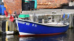 Anfang April 2024 konnte ich in Wismar das Fischereiboot WIS 10 N ablichten.