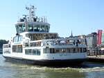 SUOMENLINNA II (IMO-9315408; L=34m; B=8m; Bj.2004), erreicht den Hafen von Helsinki; 250714
