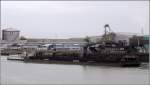 Schubboot VAL D'ARMOR mit dem Schubleichter LIGERIENNE 3 in Saint-Nazaire. 07.10.2011
