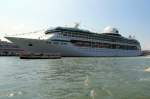 Splendour of Seas im Hafen von Venedig.