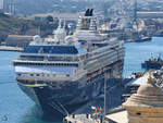 Das Kreuzfahrtschiff  Mein Schiff 2  hat im Oktober 2017 in Valletta angelegt.