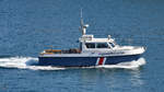 Ein Versorgungsboot  Wilfred  von Miggianiooffshore im Oktober 2017 im Hafen von Valletta.