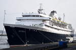 ASTORIA , Kreuzfahrtschiff , Baujahr 1948 / 2013 ,160 x 21m , 550 Passagiere , 13.03.2017 , Amsterdamm