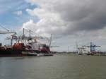 Blick in den Innenhafen von Rotterdam 