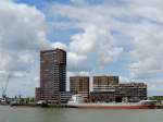 FLINTER-ROSE(IMO:9521368; L=101m; B=14m; DWT:5500t; Bj.2012) wartet im Hafen von Rotterdam auf den nächsten Einsatz; 150620