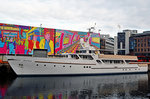 Motoryacht RIVA ITALIA (IMO 8943882) im Hafen von Oslo / Norwegen.