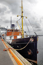 Die BØRØYSUND (IMO 5157626)im Hafen von Oslo.