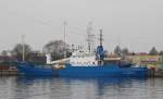 16.4.2013 Swinoujscie / Swinemnde.  Planeta . Wird als  Buoy/Lighthouse Maintenance Vessels & Lightships  bezeichnet.