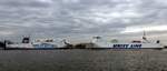 Hafen Swinemünde am 07.03.19 mit der GRYF und der BALTIVIA