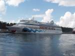 Stockholm-Kreuzfahrtschiff  AIDA cara 