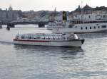 Stockholm-MS  Delfin IV  auf Hafenrundfahrt.