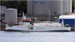 Die 1974 gebaute SEAGAS (IMO 7382691) wird heute als LNG-Tanker eingesetzt. Sie ist 46,75 m lang und 11,27 m breit, hat eine GT/BRZ von 626 und eine DWT von 203 t. Am 22.07.2018 kam sie mir in ihrem Heimathafen Stockholm (Schweden) vor die Linse. Früherer Name: FJALIR.
