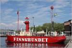 Die FINNGRUNDET war von 1903 bis 1969 als Feuerschiff im aktiven Einsatz. Sie ist 32,80 m lang und 6,85 m breit. Heute liegt sie als Museumsschiff beim Vasa-Museum in Stockholm. 19.07.2018