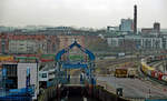 Hafen Trelleborg / Schweden. Aufnahme von Bord der NILS HOLGERSSON vom 01.11.2010